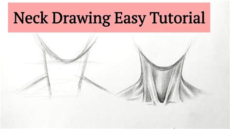 How to Draw the Neck, a StepbyStep Guide GVAAT'S