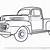 how to draw a old ford truck step by step