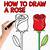 how to draw a perfect rose step by step