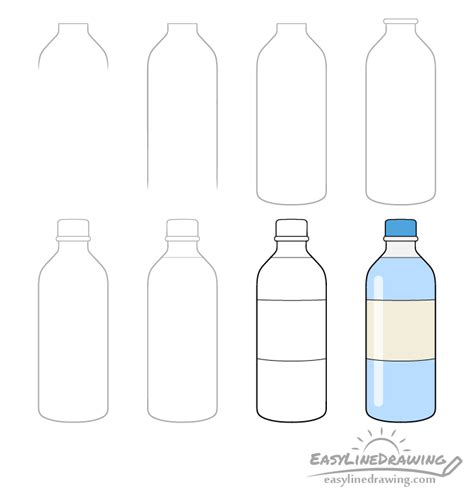 How to Draw a Water Bottle 11 Steps (with Pictures) wikiHow