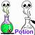 how to draw a potion bottle