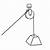 how to draw a pulley step by step