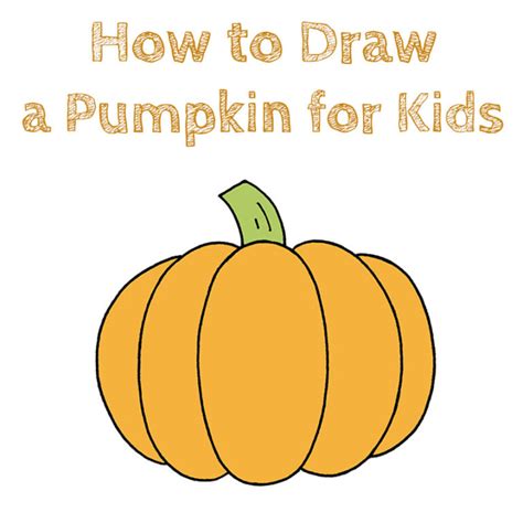 How To Draw A Pumpkin StepByStep So Festive!
