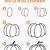 how to draw a pumpkin easy step by step