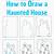 how to draw a realistic haunted house step by step