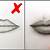 how to draw a realistic mouth step by step