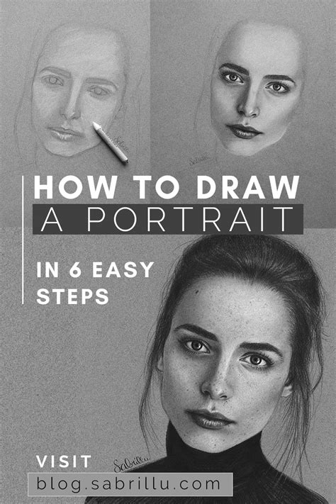 How to Draw a Face 25 Step by Step Drawings and Video