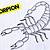 how to draw a realistic scorpion step by step