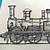 how to draw a realistic steam train step by step