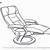 how to draw a recliner chair step by step