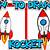 how to draw a rocket ship