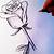 how to draw a rose sketch