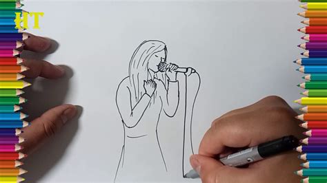 Learn How to Draw Miranda Lambert (Singers) Step by Step