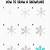 how to draw a snowflake step by step