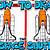 how to draw a space shuttle step by step