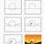 how to draw a sunset with pencil step by step