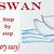 how to draw a swan step by step easy