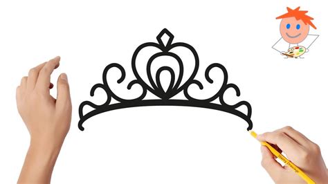 How to Draw a Crown Step by Step Easy for Beginners