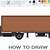 how to draw a trailer