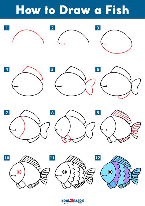 Drawing goldfish