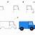 how to draw a van step by step easy