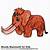 how to draw a woolly mammoth easy step by step