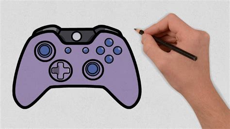 How to Draw an Xbox Controller