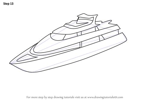 How to draw a boat stepbystep 12 great ways HOWTO