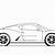 how to draw an easy sports car