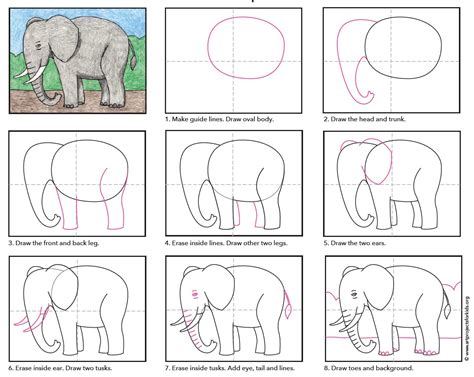 Drawing elephant
