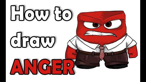 How To Draw Anger From Inside Out Art for Kids Hub