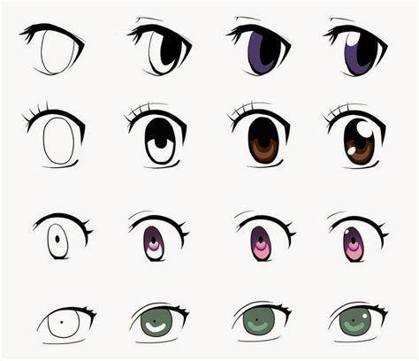 5 step anime eye tutorial by Birdie121 on DeviantArt
