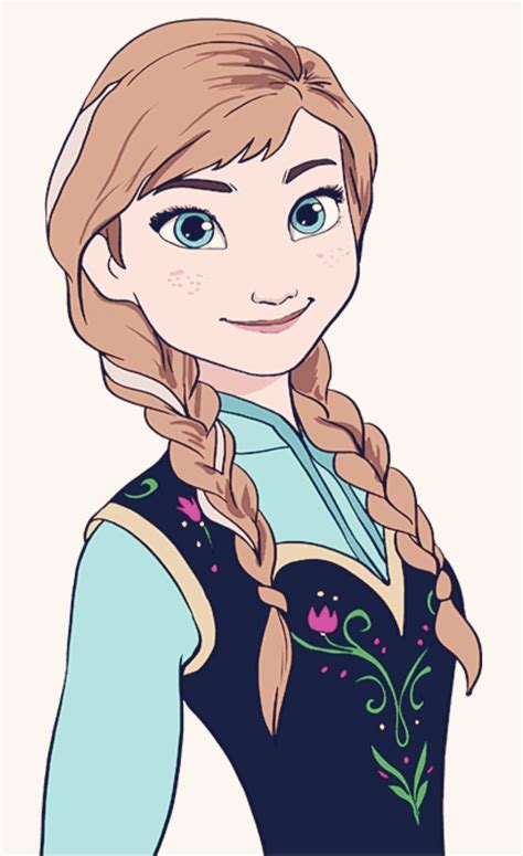 How to Draw Anna from Frozen Really Easy Drawing Tutorial