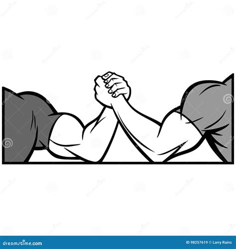 Hand Sketch Arm Wrestle, Power Clipart, Hand Icons, Sketch