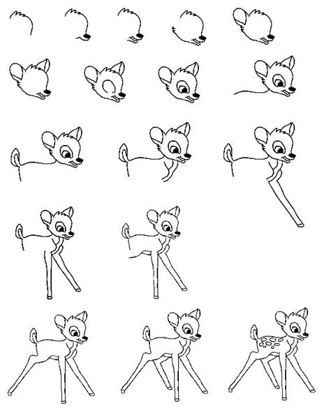 How to Draw Thumper From Bambi