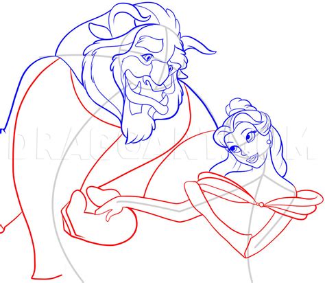 How to Draw Gaston from Disney's Beauty and the Beast