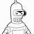 how to draw bender from futurama