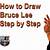 how to draw bruce lee step by step
