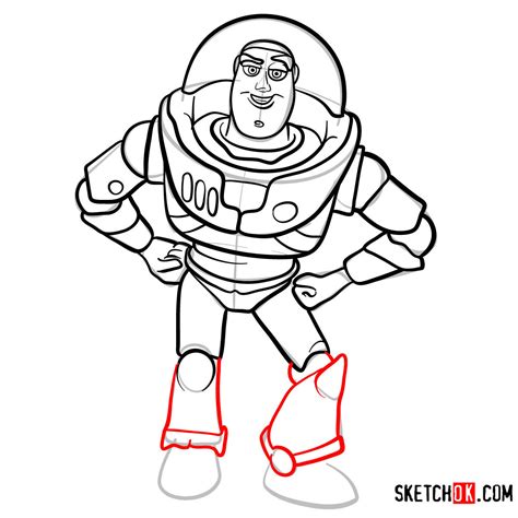 Learn How to Draw Buzz Lightyear from Toy Story (Toy Story