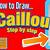 how to draw caillou step by step