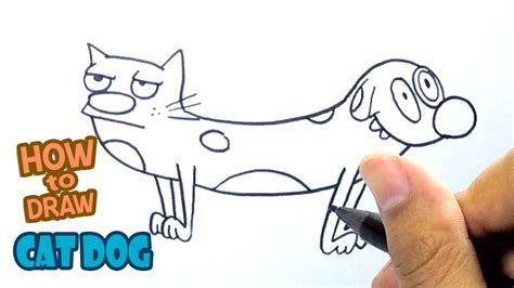 Step by Step How to Draw Cornelius Sunshine from CatDog
