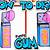 how to draw chewing gum