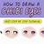 how to draw chibi eyes step by step