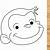 how to draw curious george face