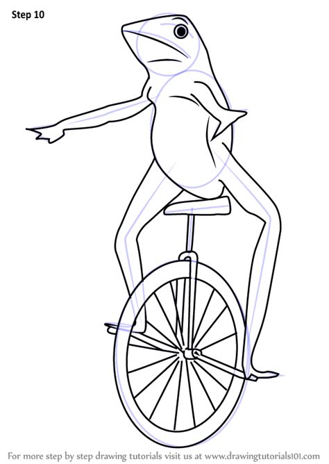 How to Draw dat Boi printable step by step drawing sheet