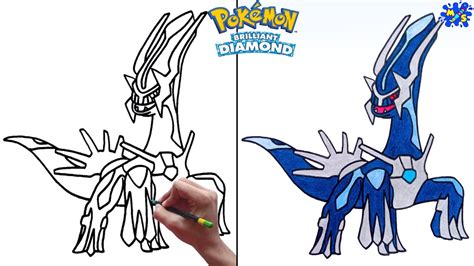 Learn How to Draw Dialga from Pokemon (Pokemon) Step by
