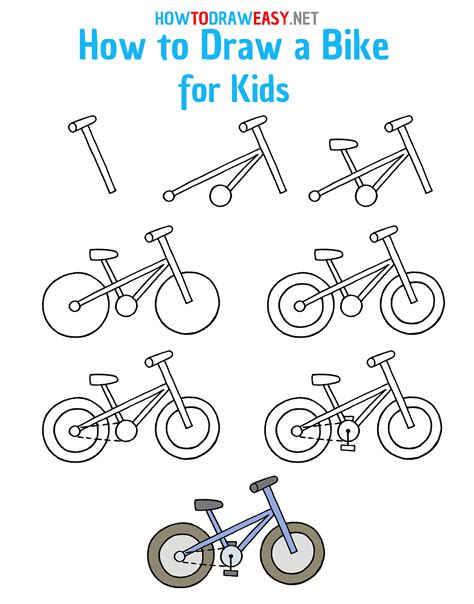 How to draw a dirty bike Step by step Drawing tutorials