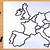 how to draw europe step by step