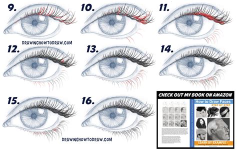 How to draw eyelashes tutorial for beginners YouTube