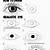 how to draw eyes on a face step by step